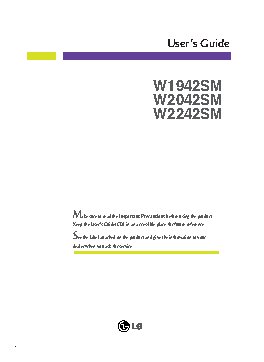 LG W2242SM