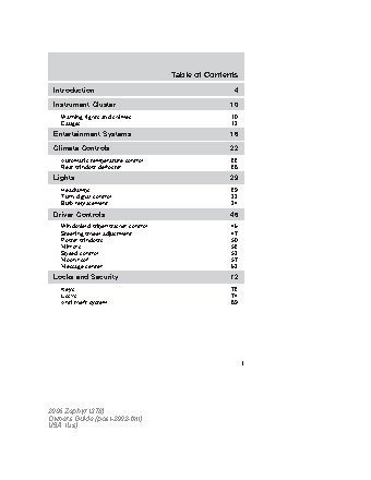 LINCOLN Zephyr (2006)
