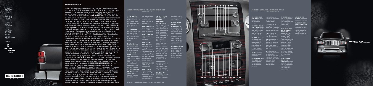 LINCOLN Mark LT (2008) QRG