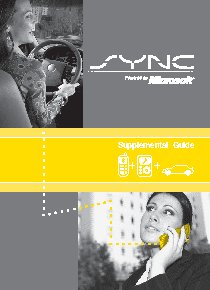 LINCOLN MKX (2008) SYNC