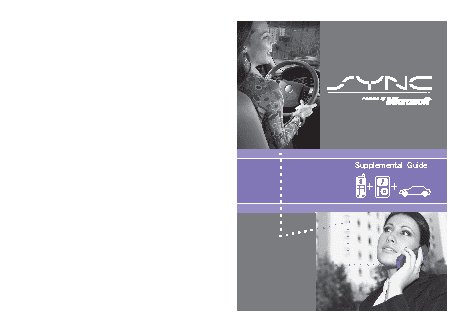 LINCOLN MKX (2010) SYNC