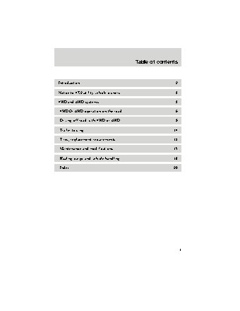 LINCOLN Navigator (2001) four-wheel driving