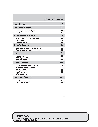 LINCOLN Town Car (2004)