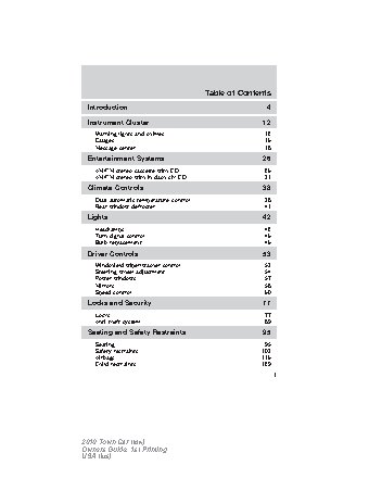 LINCOLN Town Car (2010)