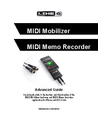 LINE 6 MIDI Mobilizer
