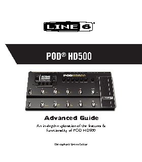 LINE 6 POD HD500