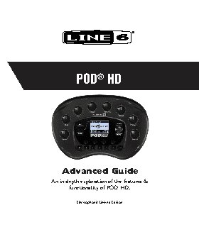 LINE 6 POD HD Desktop