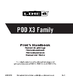 LINE 6 POD X3 Live