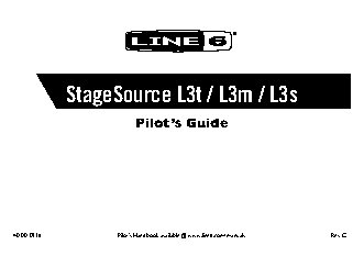 LINE 6 StageSource L3t