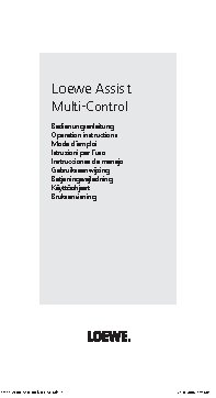 LOEWE Assist Multi-Control