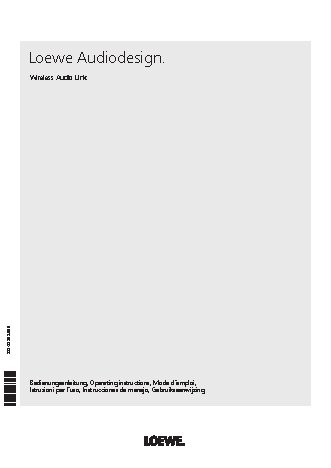 LOEWE Wireless Audio Link