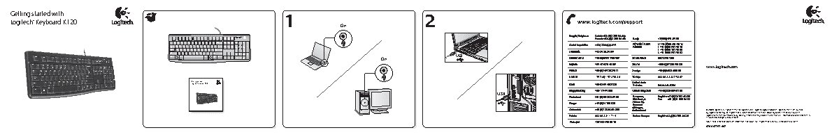 LOGITECH K120 for Business USB [920-002522]