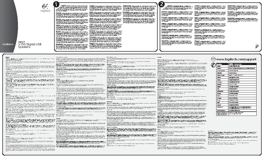 LOGITECH S-150 (980-000029)