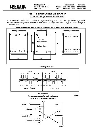 LUNDAHL LL1620CFB AM