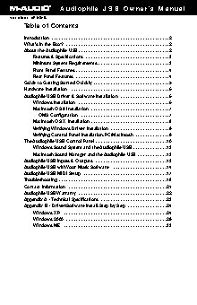 M-AUDIO Audiophile USB