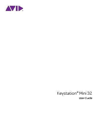 M-AUDIO Keystation Mini 32