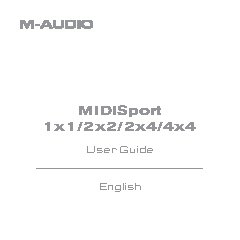 M-AUDIO MIDISPORT 4x4