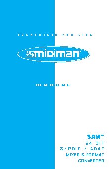 M-AUDIO SAM