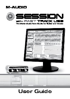 M-AUDIO Session with Fast Track USB