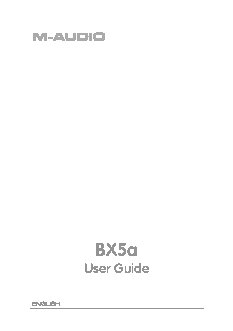 M-AUDIO Studiophile BX5a