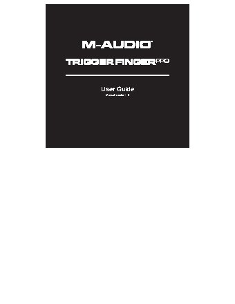 M-AUDIO Trigger Finger Pro
