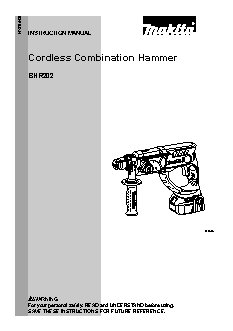 MAKITA SDS-Plus BHR202RFE