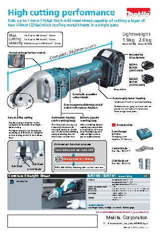 MAKITA BJS161Z