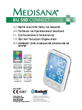 MEDISANA BU 550 Connect