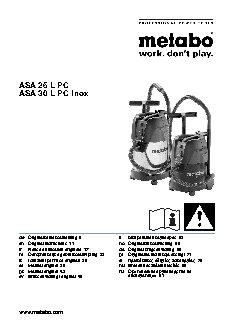 METABO ASA 25 L PC