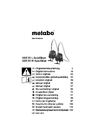 METABO ASR 35 L AutoClean