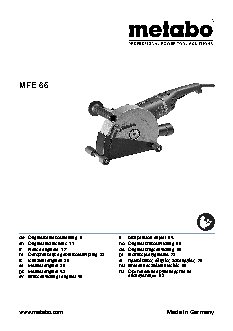 METABO MFE 65