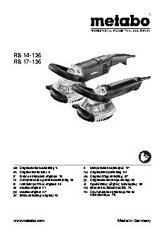 METABO RS 17-125