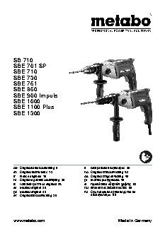 METABO SBE 1100 PLUS
