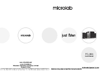 MICROLAB FC 360 2.1