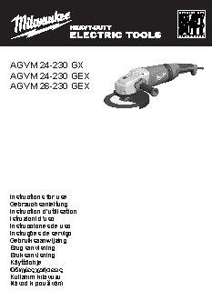 MILWAUKEE AGVM 26-230 GEF/DMS