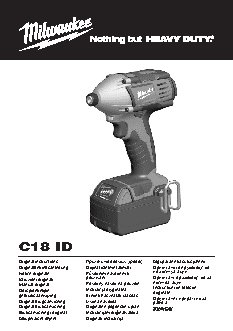 MILWAUKEE C18 ID-0
