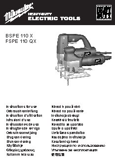 MILWAUKEE FSPE 110 X