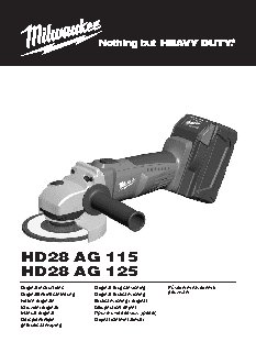 MILWAUKEE HD28 AG-0