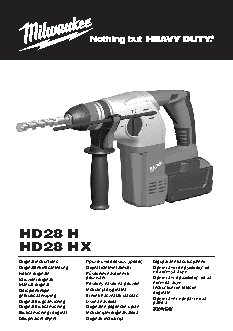 MILWAUKEE HD28 H-0