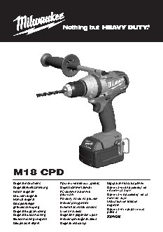 MILWAUKEE M18 CPD-22C