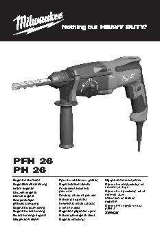 MILWAUKEE PFH 26