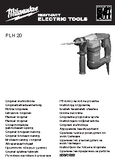 MILWAUKEE PLH 20