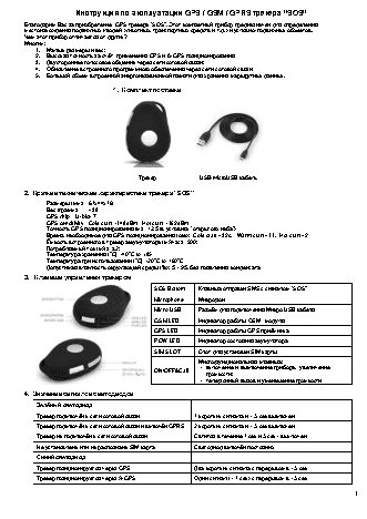 MINIFINDER pico SOS VG10