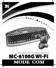 MODECOM MC-6100G Wi-Fi