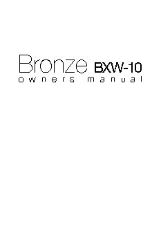 MONITOR AUDIO Bronze BX W10