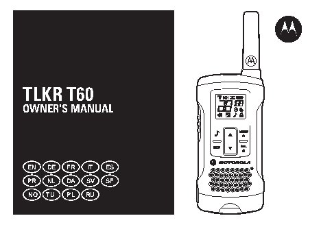 MOTOROLA TLKR-T60
