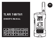 MOTOROLA TLKR-T61