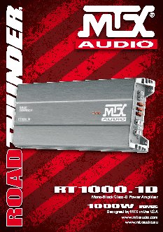 MTX RT1000.1D