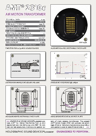 MUNDORF AMT2310c Air Motion Transformer