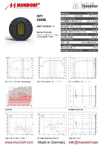 MUNDORF AMT23CM1.1-C Air Motion Transformer
